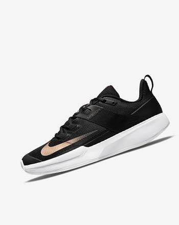 Nike Court Vapor Lite Negros Blancos Metal Rojos Marrom | MX 4789